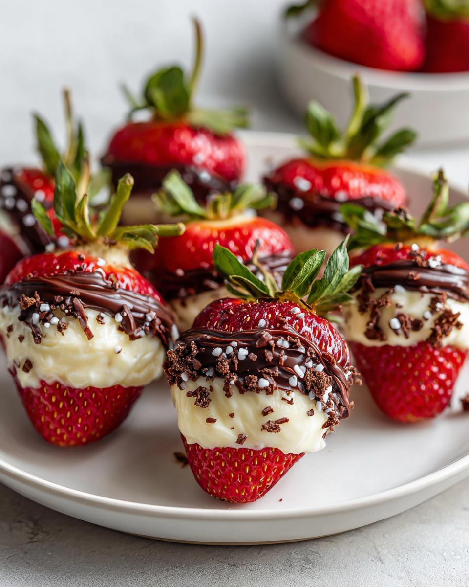 Easy 4-Ingredient Cheesecake Stuffed Strawberries for Parties