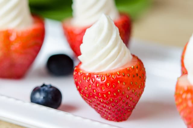 Perfect Party Dessert: Versatile Cheesecake Stuffed Strawberries